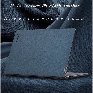 PU Cloth leather Skin Laptop Stickers for Lenovo Yoga Pro 7 14IRH8 2023 YOGA 7 14ITLR  YOGA Slim 7 Pro 14 Yoga Pro 9i 16"