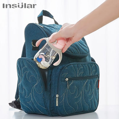 Baby Diaper Backpack Fashion Mummy Maternity Nappy Bag Brand Kids Travel Backpack Diaper Organizer Nursing Bag For Baby Stroller