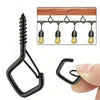 10-Pcs Square Snap Safety Hooks: Sturdy Anti-Drop Hanging with Buckles for Bonsai