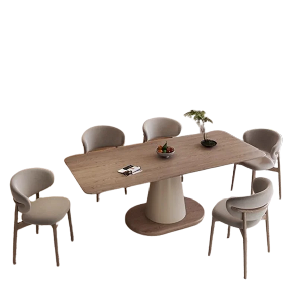 Entrance Hall Furniture Nordic Dining Table Modern Study Kitchen Tables Chairs Set Solid Wood Room Chaises Salle Manger Tea