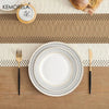 1Pc Nordic Luxury Dinner Plates Rice Bowl Soup Plate Serving Cake Dessert Plate Rack Set Decorative Dinnerware for Wedding Party