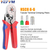 Ferrule Crimping Tool HSC8 6-4/6-6  Electrical Crimper Plier For Wire End Crimp Tube Terminals Electrical Circuit Repair