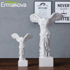 ERMAKOVA Victoria Goddess Figure Sculptures, Roman Winged Victory Samothrace Desktop Ornements Pour Home Decor Collection Gifts