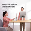 WELTIG Foldable Aluminum Laptop Riser & Stand for MacBook & Tablets