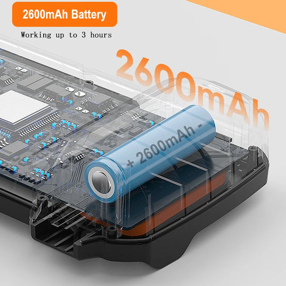 Endoscope Camera 4.3 Inch Screen Replaceable 1-100 Meter Rigid Cable HD1080P 8MM Lens Pipe Inspection USB Borescope LED 2600mAh