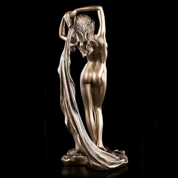 Women Boby Statue Resin Crafts Ornament Creative Goddess Figurine Sculpture For Home Living Room Office Desktop Decoration