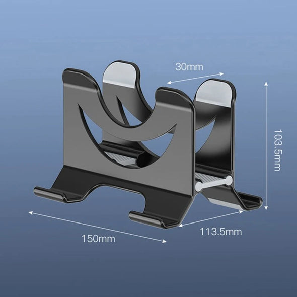 WELTIG Vertical Laptop Stand – Space-Saving with antislip