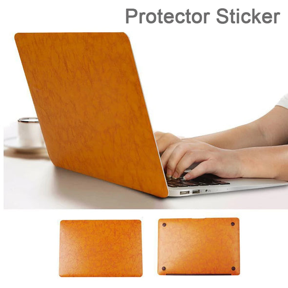 Anti-Scratch Sticker For Macbook Air 13 A2337 A2681 M1 M2 2022 Pro 14 16 2021 2023 Waterproof PU Protector Film Laptop Skins New