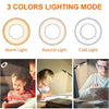 48 LEDs Clip on Desk Lamp 360°Flexible Gooseneck Reading Table Light Eye-Caring USB Clamp Books Night Light Study Read Light