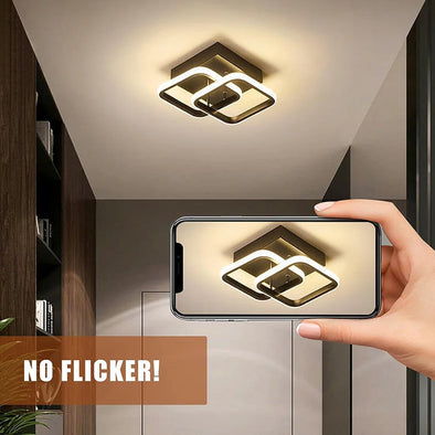 LED Ceiling Light Modern Lighting Fixtures Warm White Flush Mount Square Ceiling Lamp For Kitchen Loft Aisle Hallway Balcony