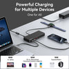 MOKiN Thunderbolt 4 40Gbps Docking Station USB HUB with USB 3.1, SD/MicroSD Card Reader, 2.5G RJ45, Dock for MacBook Pro Air PC