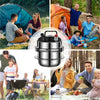 Stainless Steel Pressure Cooker Outdoor Camping Portable Pot Stainless Steel Non-Stick High Altitude Pot For Hiking Camping