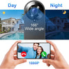 1080P Wireless WIFI Doorbell Video Intercom Door Bell with Camera Tuya Smart Home for Security Protection PIR Motion Detection