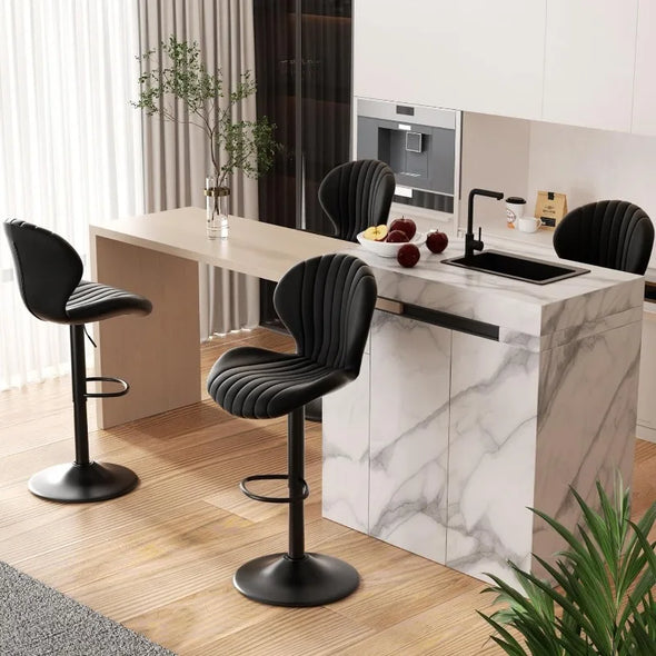 Adjustable Swivel Barstool