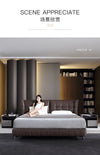 Genuine Leather Bed Master Bedding Light Luxury Modern Fruit Shell Bed