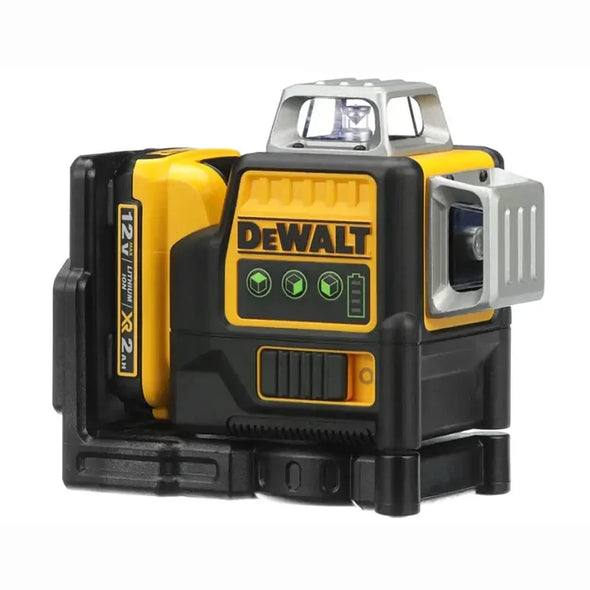 Dewalt DW089LG 3 Sides*360 Degree Vertical 12V Lithium Battery 12 Lines Laser Level Horizontal Green Meter Outdoor