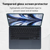 9H Tempered Glass For MacBook Air 13.6 inch 2024 Notebook Screen Protector M3 Chip Model A3113 Laptop HD Clear Bubble Free Film