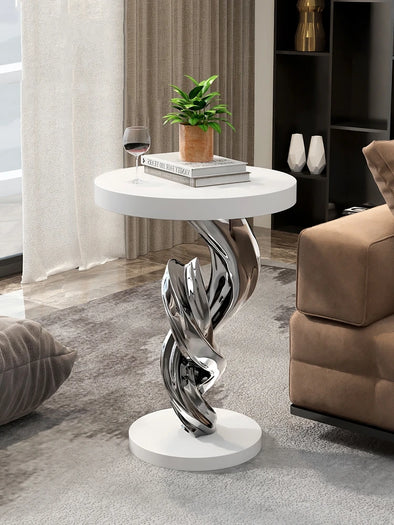 Home Decor Creative Statues Abstract Art Side Tables Living Room Sofa Corner Table Rotund Coffee Table Bedroom Bedside Tables