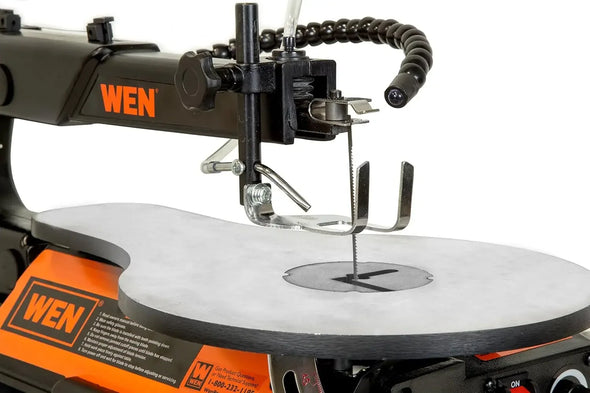 WEN 3921 16-Inch Two-Direction Variable Speed Scroll Saw with Work Light | USA | NEW