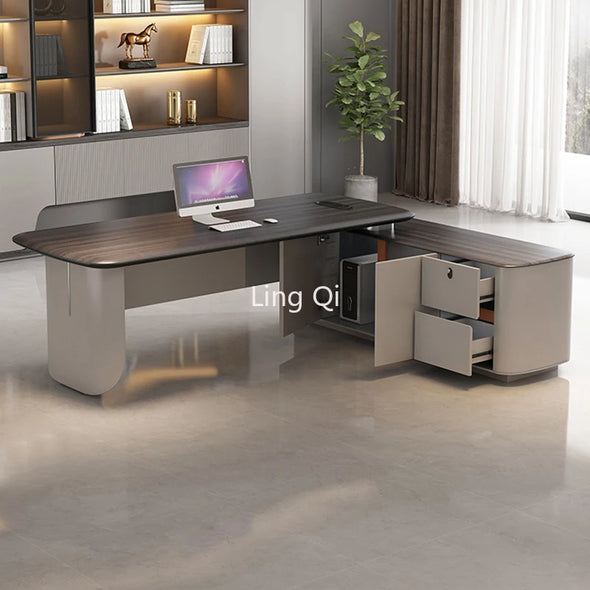 Accessories Reception Office Desk Storage Standing Monitor Computer Desks Writing Escritorios De Ordenador Modern Furnitures