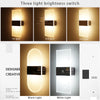 WELTIG USB Rechargeable Touch Sensor LED Wall Lamp