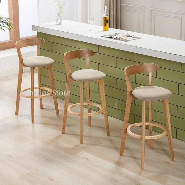 Solid Wood Bar Stools