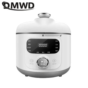 1.8L Multifunctional Programmable Pressure Slow Cooking Pot Non-stick Rice Cooker Stainless Steel Electric Pressure Cooker 220V